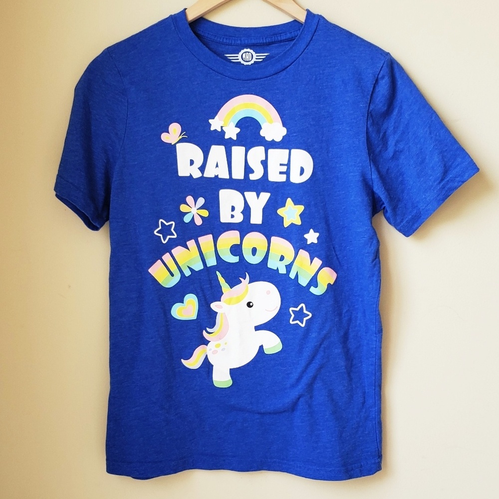 Raised By Unicorns Tshirt Size XL